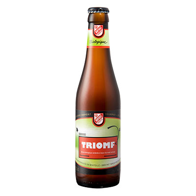 5410702001369 Triomf  - 33cl Biologish bier met nagisting in de fles (controle BE-BIO-01)